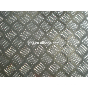 5000 series corrosion resistant embossed aluminum sheet for vessel